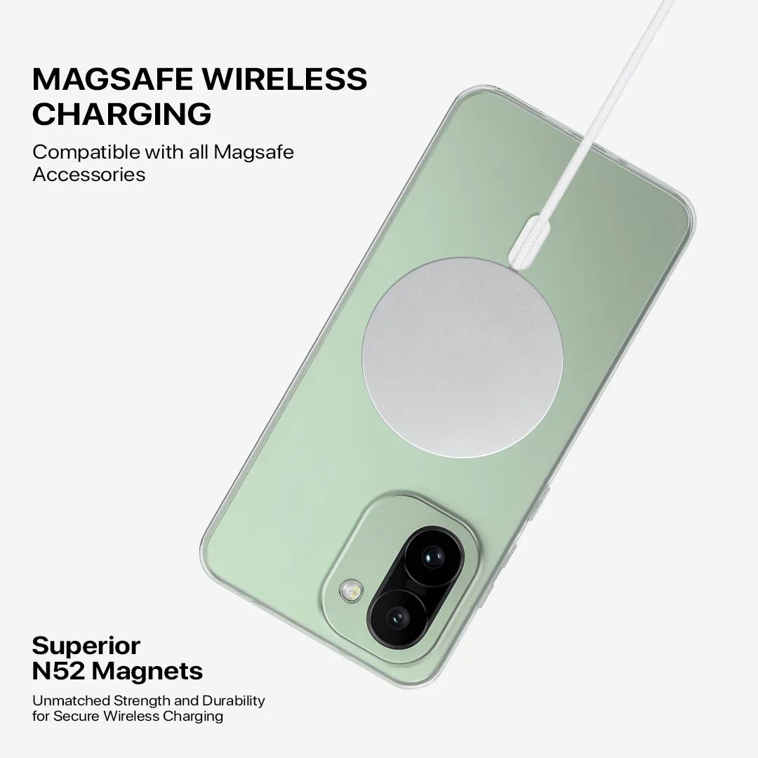 UV resistant anti yellow clear case OnePlus 15R