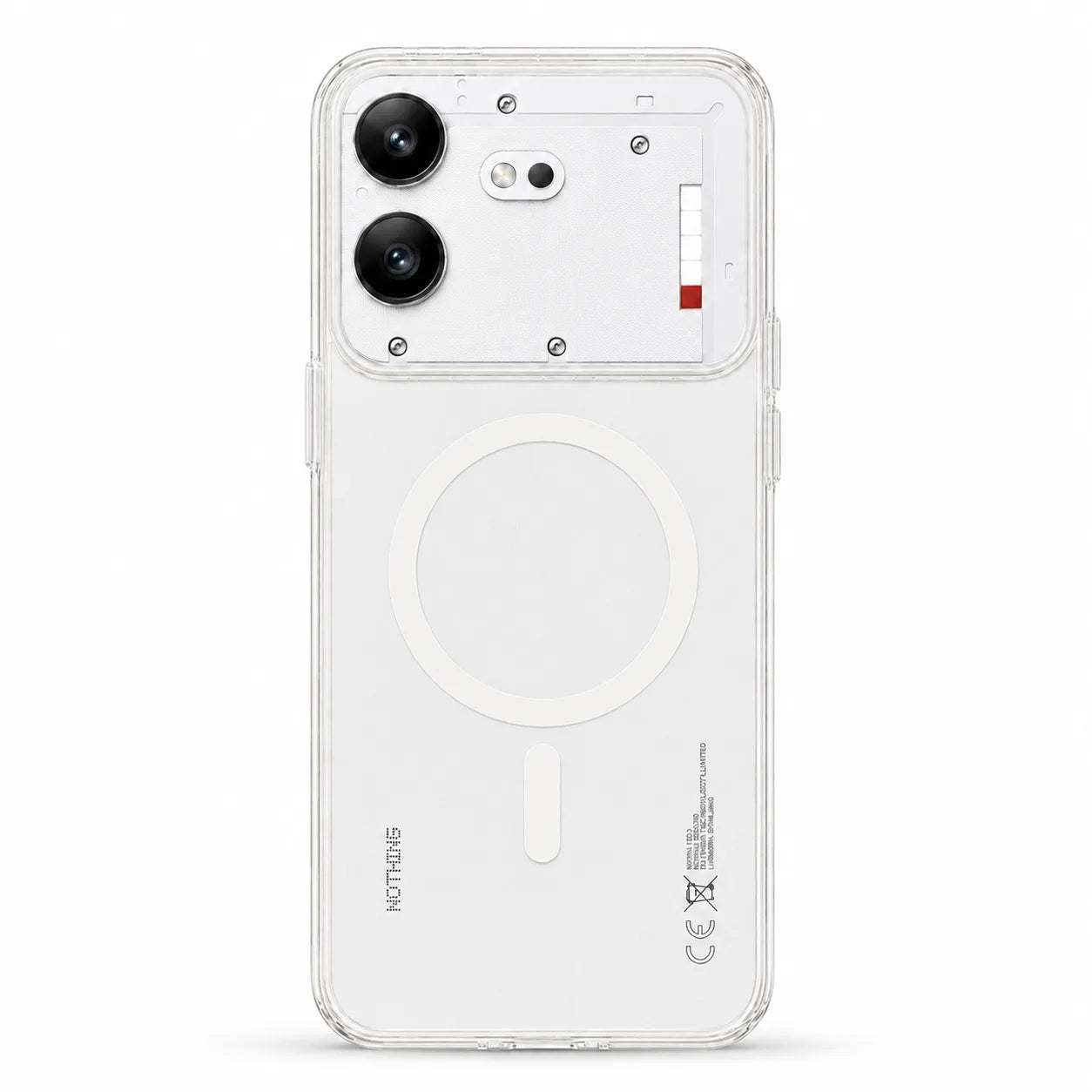 Nothing Phone 4b - Anti Yellow MagSafe Clear Case