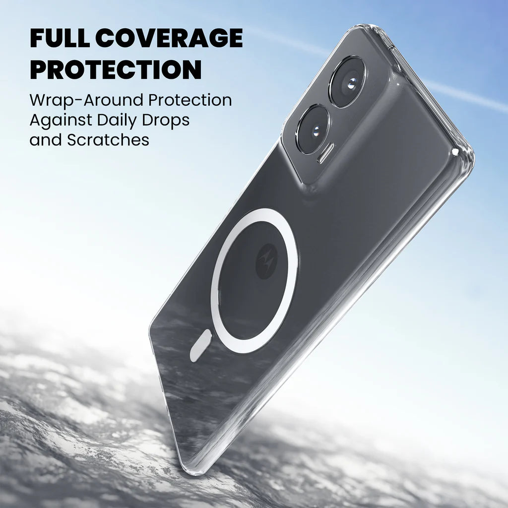 Clear Anti-Yellow MagSafe Case – Motorola G85