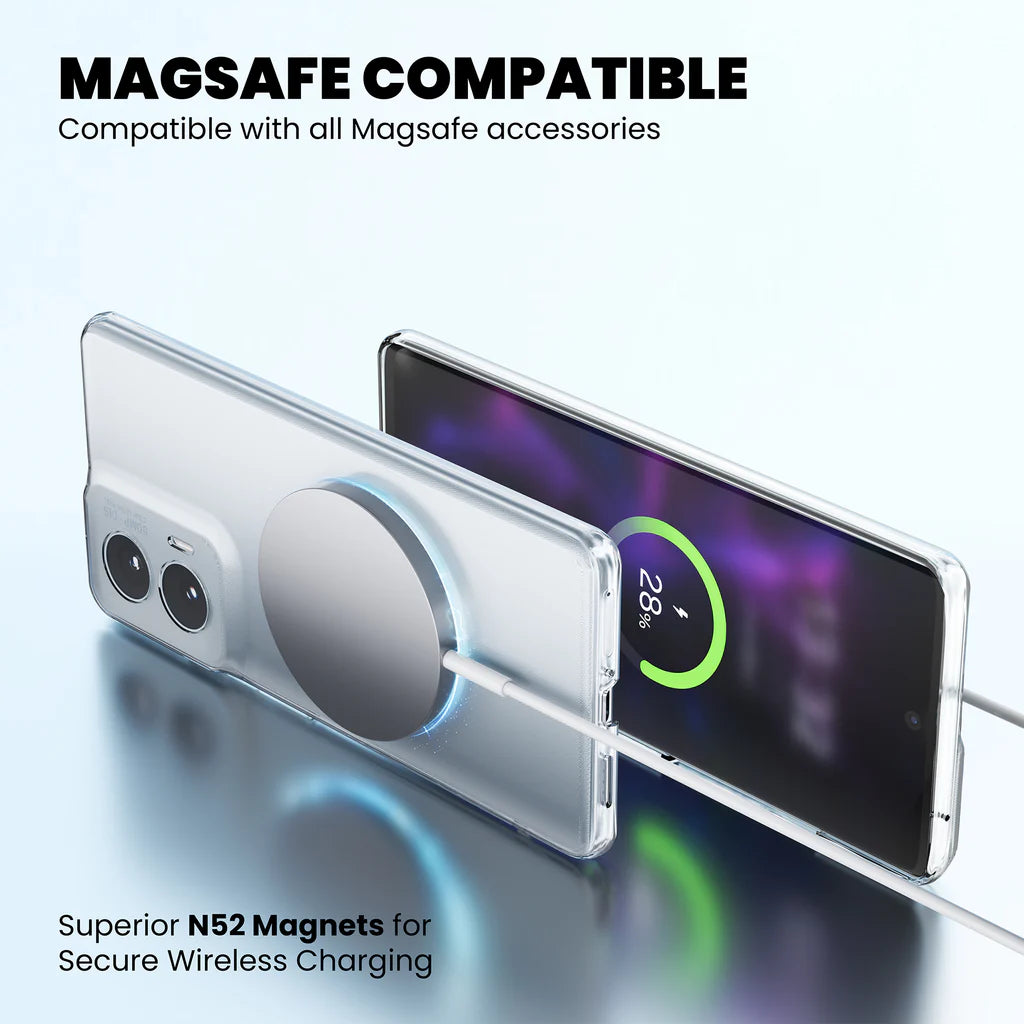 Clear Anti-Yellow MagSafe Case – Motorola G85