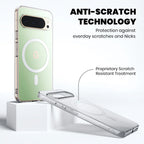 Clear Anti-Yellow MagSafe Case for Google Pixel 10 Pro anti scratch technology