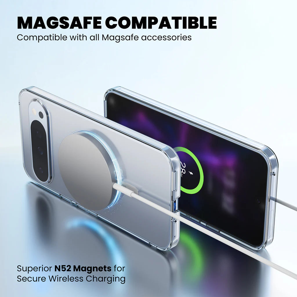  Clear Anti-Yellow MagSafe Case for Google Pixel 10 Pro magsafe compatible