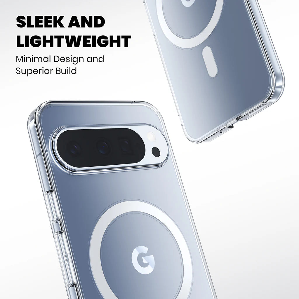  Clear Anti-Yellow MagSafe Case for Google Pixel 10 Pro sleek and lighweight