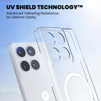 Anti-Yellow MagSafe Clear Case Motorola Edge 60 Fusion