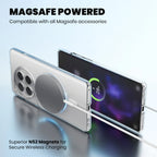 Clear Anti-Yellow MagSafe Case – OnePlus 12 n52 magnets wireless charging