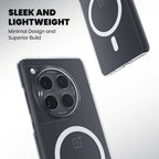 Clear Anti-Yellow MagSafe Case – OnePlus 12 sleek and lightweight 