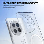 Clear Anti-Yellow MagSafe Case – OnePlus 12 uv shield techology 