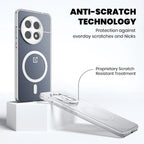 Clear Anti-Yellow MagSafe Case – OnePlus 13 anti scratch technology 