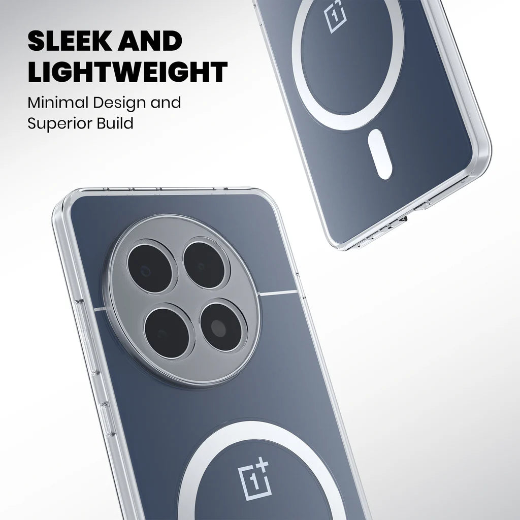 Clear Anti-Yellow MagSafe Case – OnePlus 13 sleek and lightweight