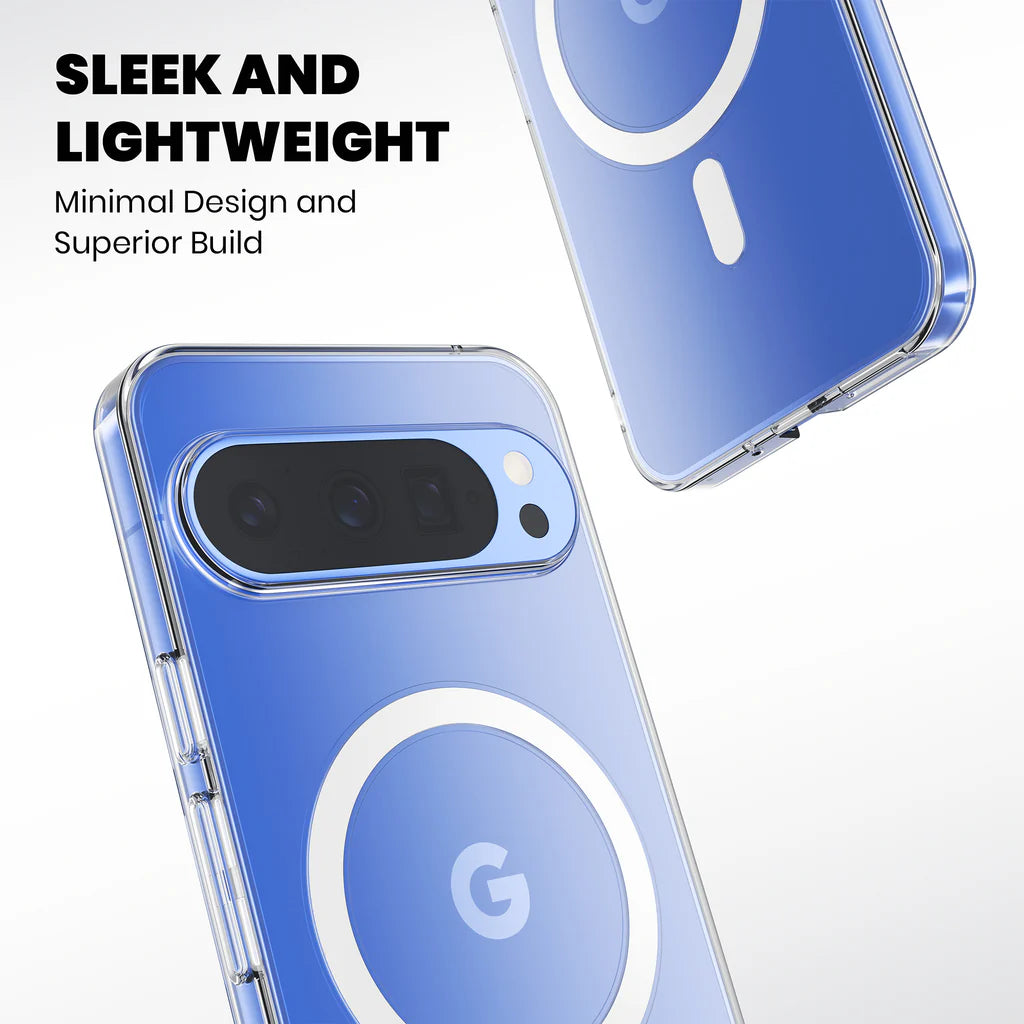 Clear Anti-Yellow MagSafe Case for Google Pixel 10 sleek and lightweight