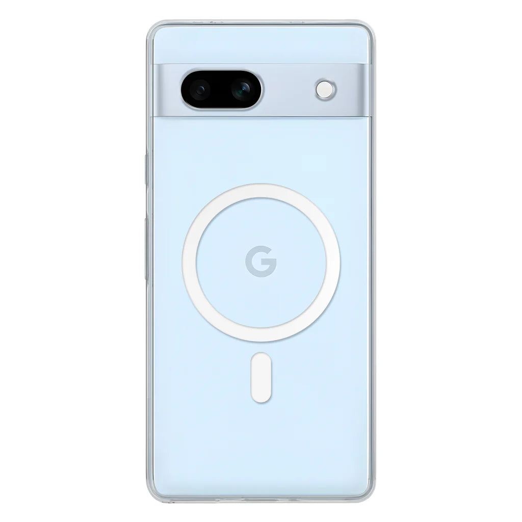 Clear Anti-Yellow MagSafe Case for Google Pixel 7A