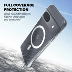 Clear Anti-Yellow MagSafe Case for Google Pixel 8A full coverage protection