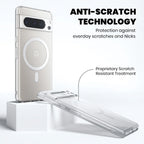 Clear Anti-Yellow MagSafe Case for Google Pixel 8 Pro anti scratch technology 