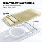 Clear Anti-Yellow MagSafe Case for Google Pixel 8 Pro zero  yellowing formula