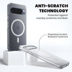 Clear Anti-Yellow MagSafe Case for Google Pixel 9 anti -scratch technology