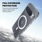 Clear Anti-Yellow MagSafe Case for Google Pixel 9 full coverage protecton