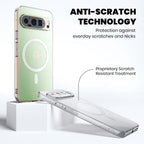 Clear Anti-Yellow MagSafe Case for Google Pixel 10 Pro XL anti scratch technology 
