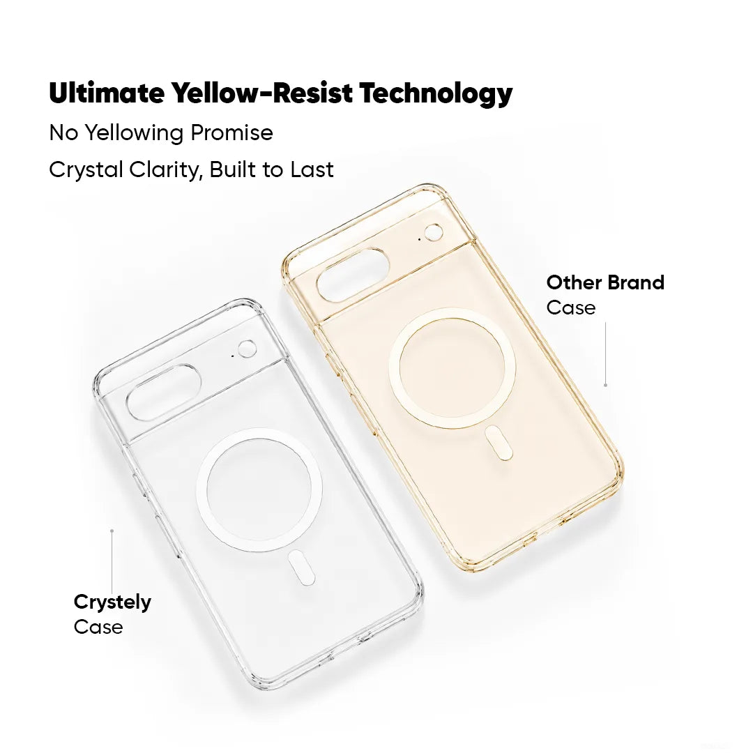 Google Pixel 7 - Anti Yellow MagSafe Clear Case