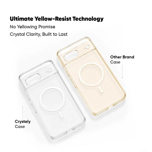 Google Pixel 7 - Anti Yellow MagSafe Clear Case