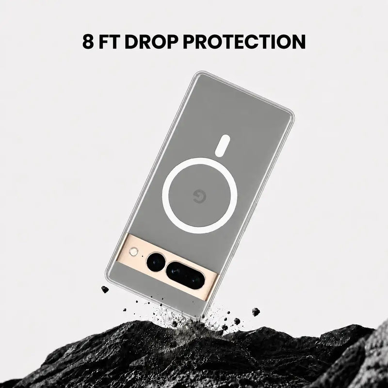 Google Pixel 7 Pro - Anti Yellow MagSafe Clear Case