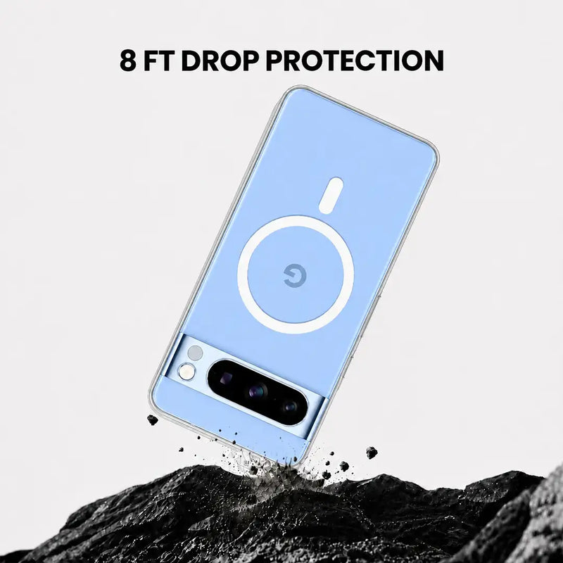Google Pixel 8 Pro - Anti Yellow MagSafe Clear Case