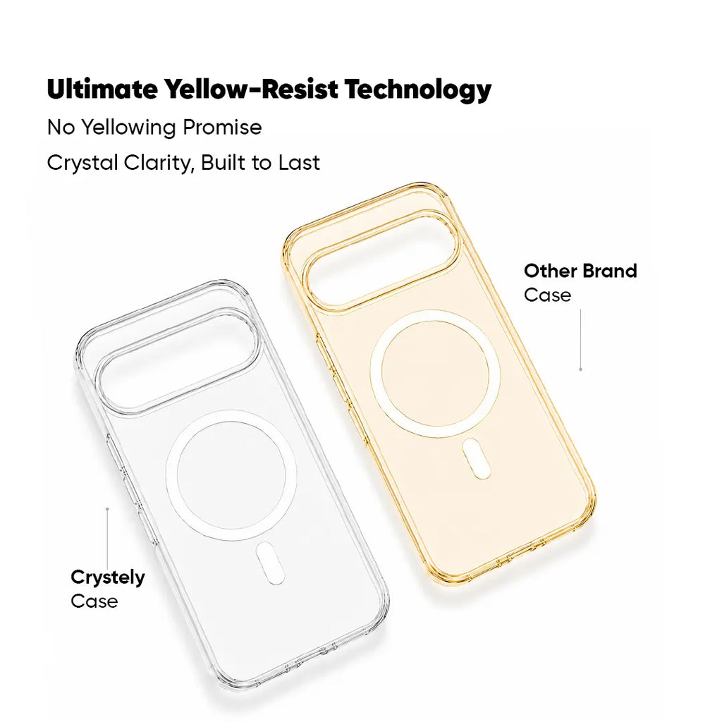 Google Pixel 9 Pro XL - Anti Yellow MagSafe Clear Case