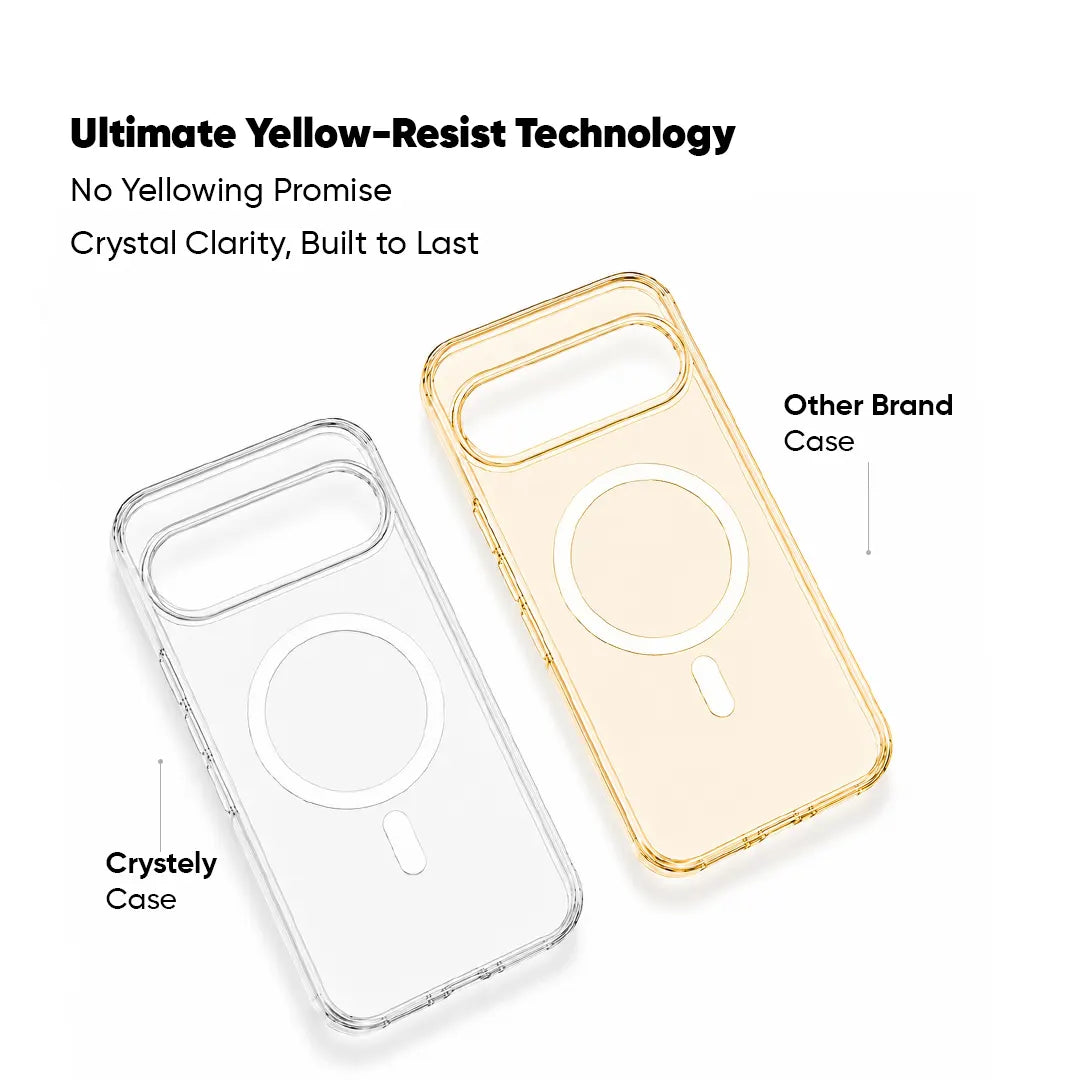Google Pixel 9 Pro XL - Anti Yellow MagSafe Clear Case