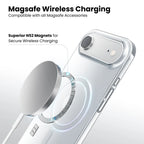 IPhone 17 Air Anti Yellow Clear Case Magsafe wireless charging
 