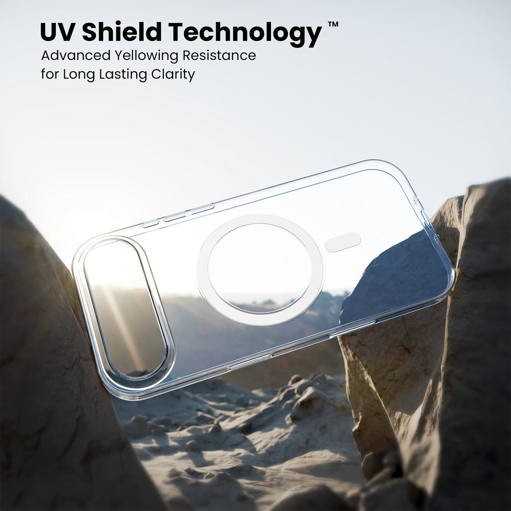 IPhone 17 Air Anti Yellow Clear Case Magsafe uv shield technology