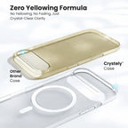 IPhone 17 Air Anti Yellow Clear Case Magsafe non yellowing clear phone case