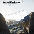 IPhone 17 Anti Yellow Magsafe Clear Case uv shield technology