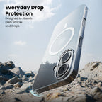 IPhone 17 Anti Yellow Magsafe Clear Case everyday drop protection