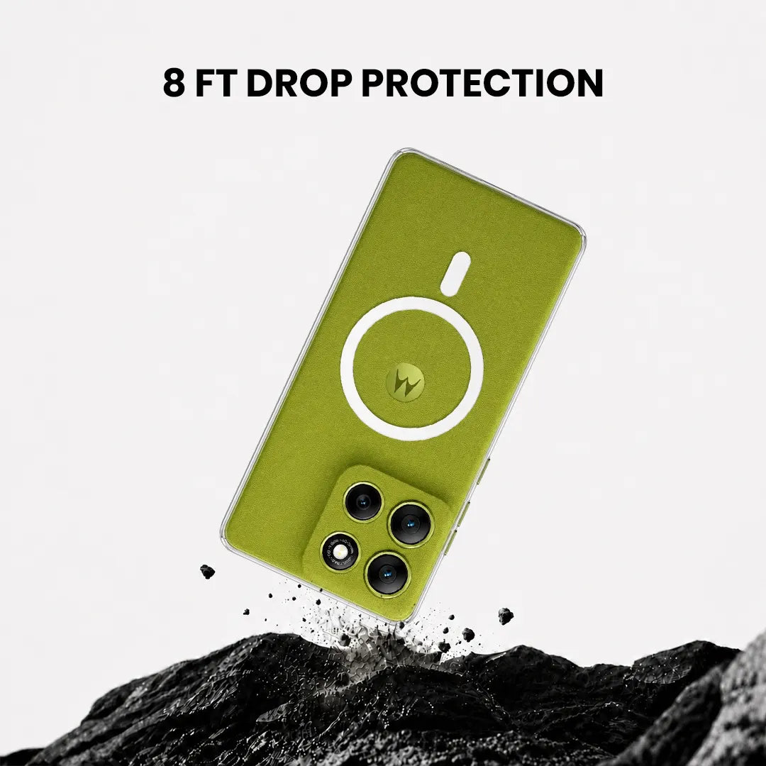 Motorola G86 - Anti Yellow MagSafe Clear Case