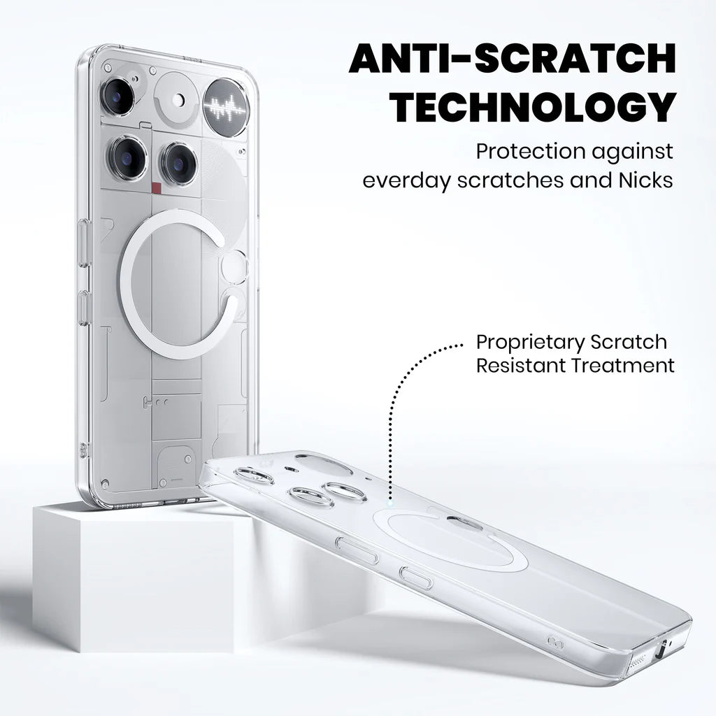 Nothing 3 Transparent Anti-Yellow MagSafe Case