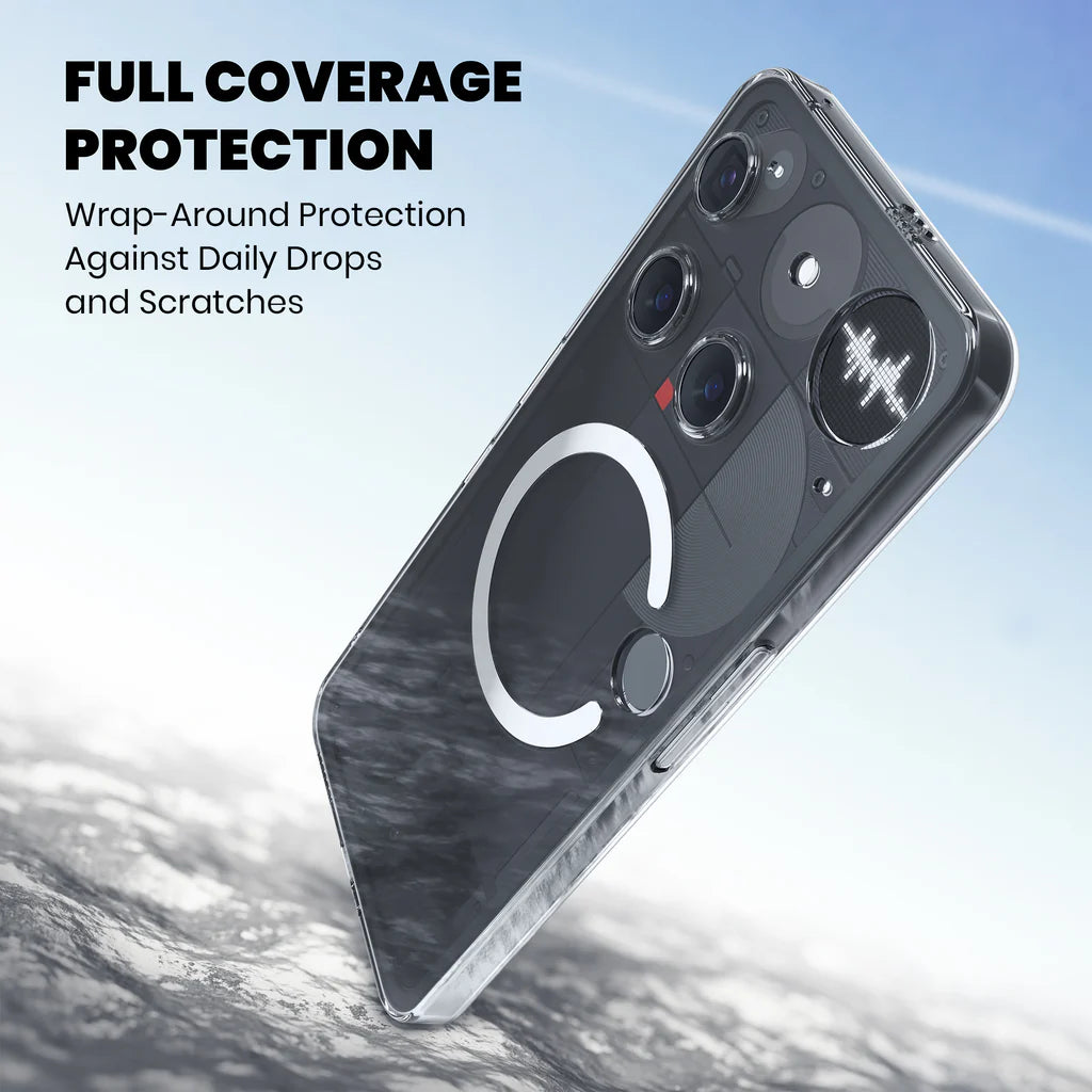 Nothing 3 Transparent Anti-Yellow MagSafe Case
