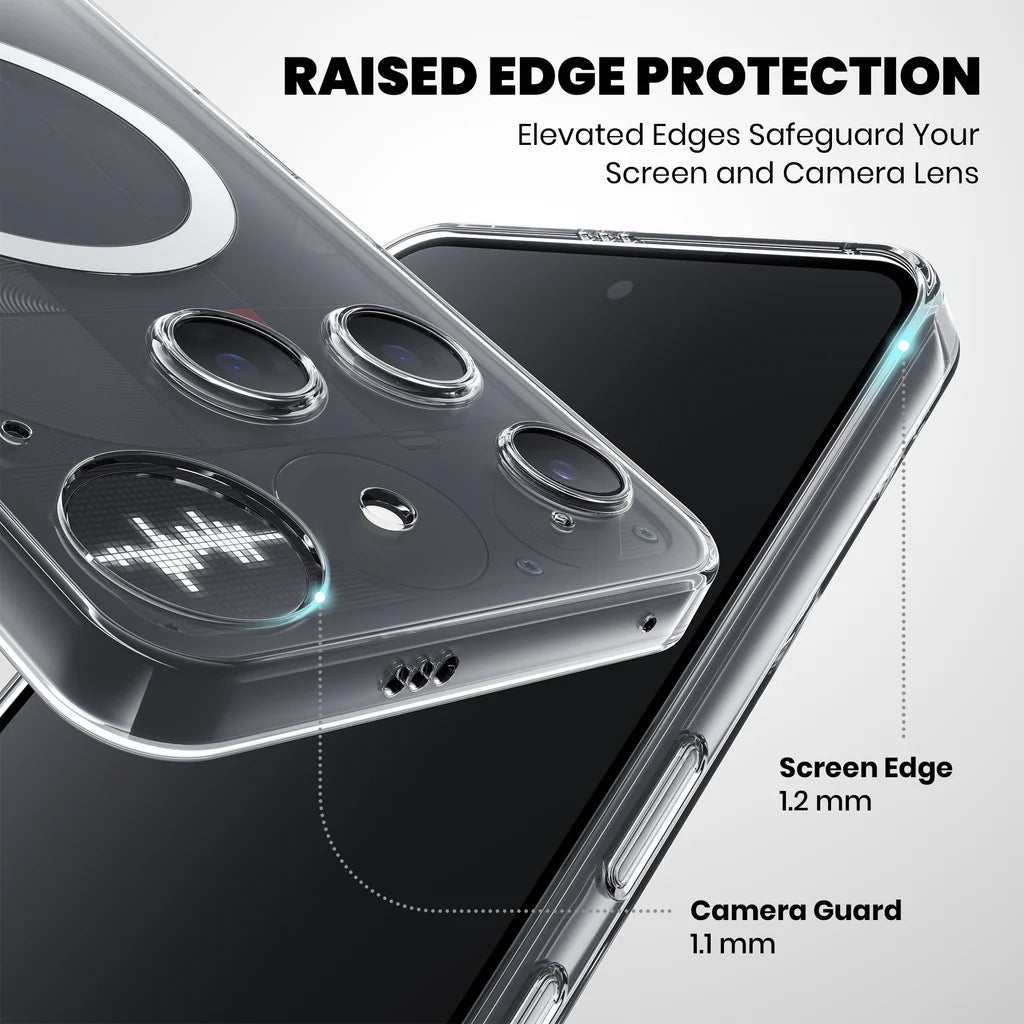 Nothing 3 Transparent Anti-Yellow MagSafe Case