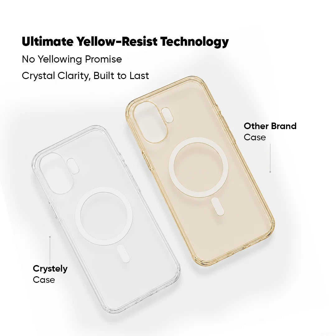 Nothing Phone 2 - Anti Yellow MagSafe Clear Case