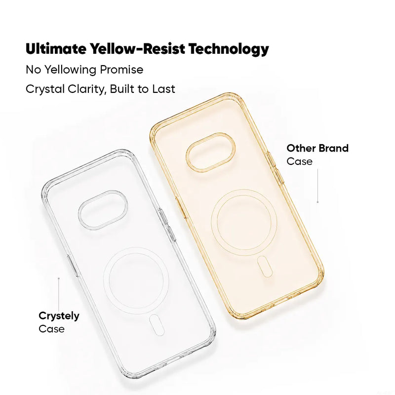 Nothing Phone 2a - Anti Yellow MagSafe Clear Case