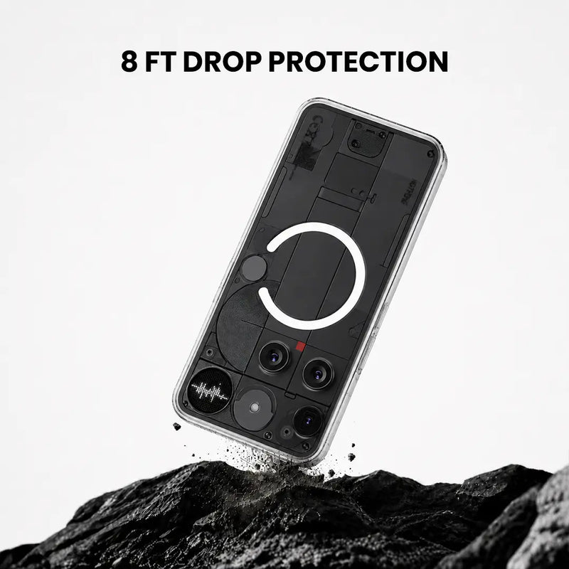 Nothing Phone 3 - Anti Yellow MagSafe Clear Case