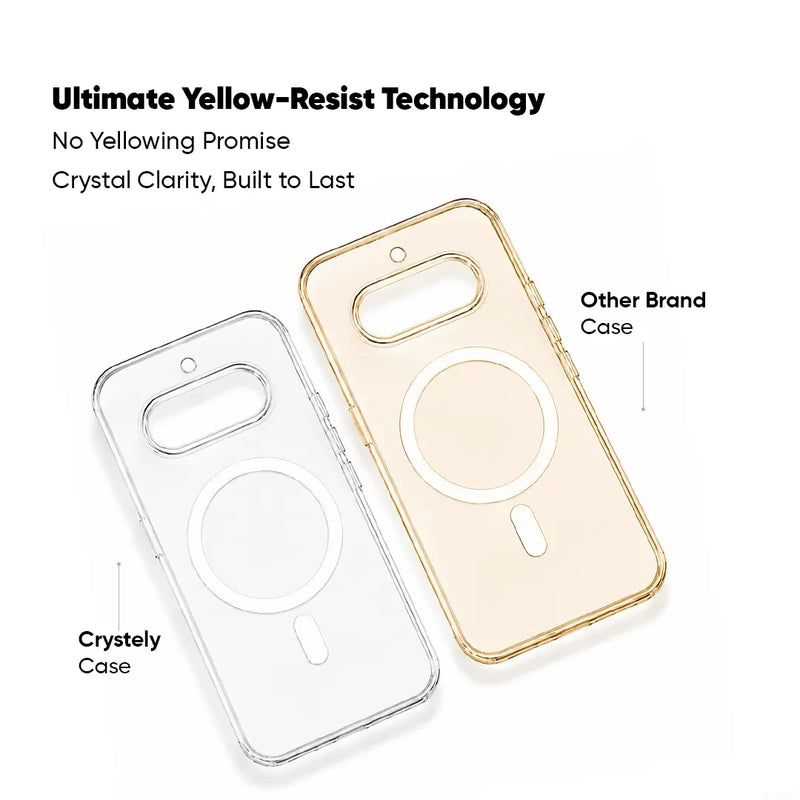 Nothing Phone 4a - Anti Yellow MagSafe Clear Case