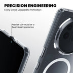 Nothing 3A Pro Transparent Anti-Yellow MagSafe Case cutouts
