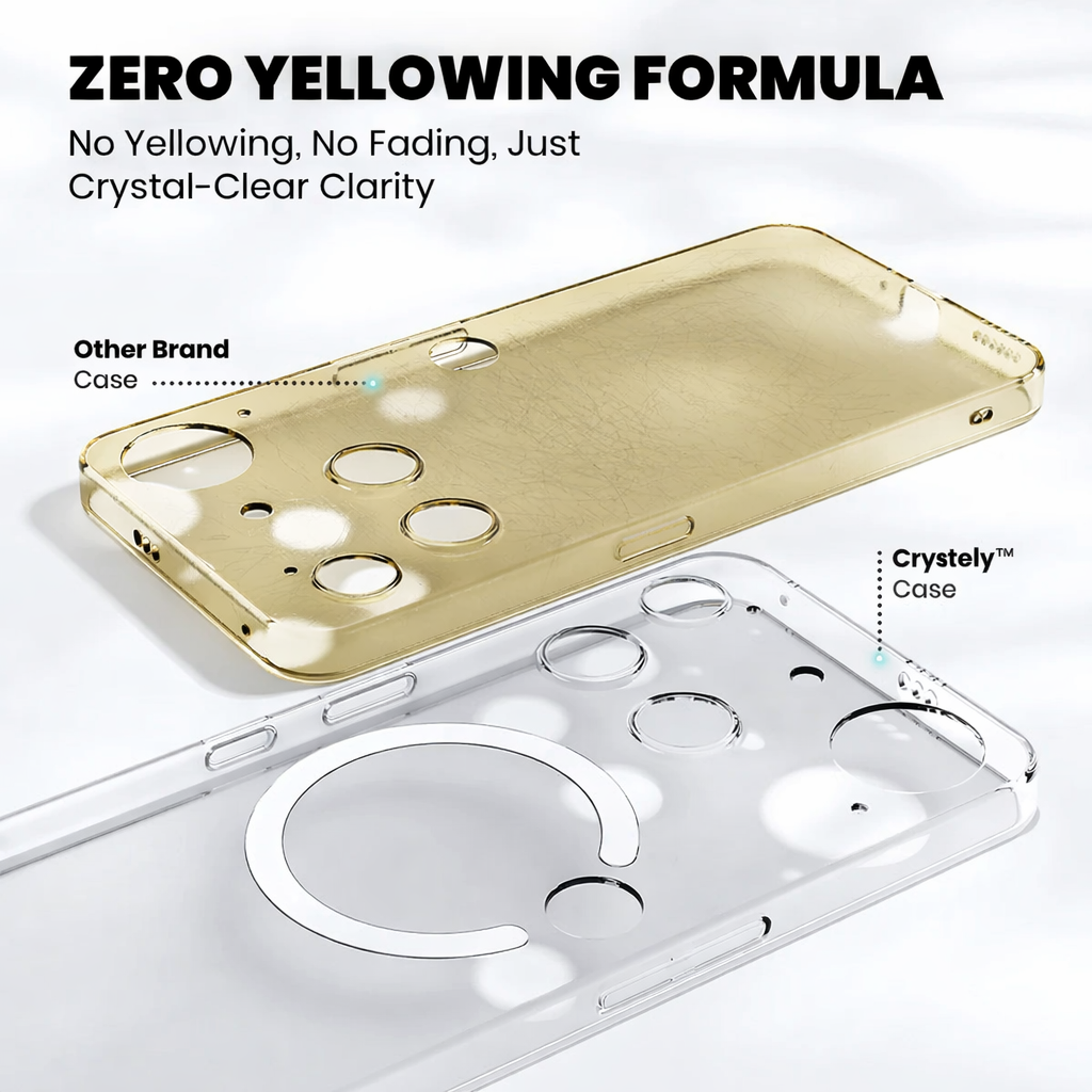 Anti-Yellow MagSafe Clear Case for Nothing 3