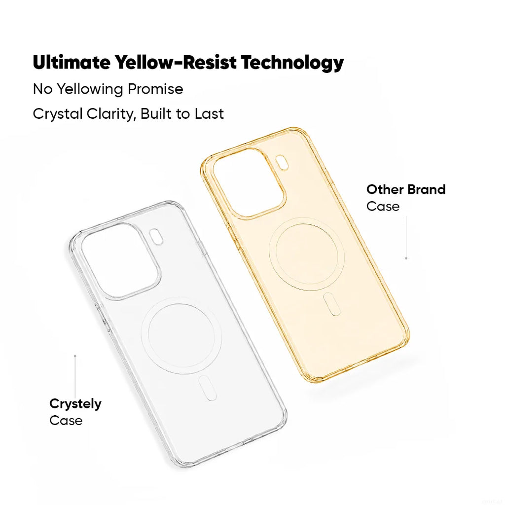 OPPO FIND X9 - Anti Yellow MagSafe Clear Case