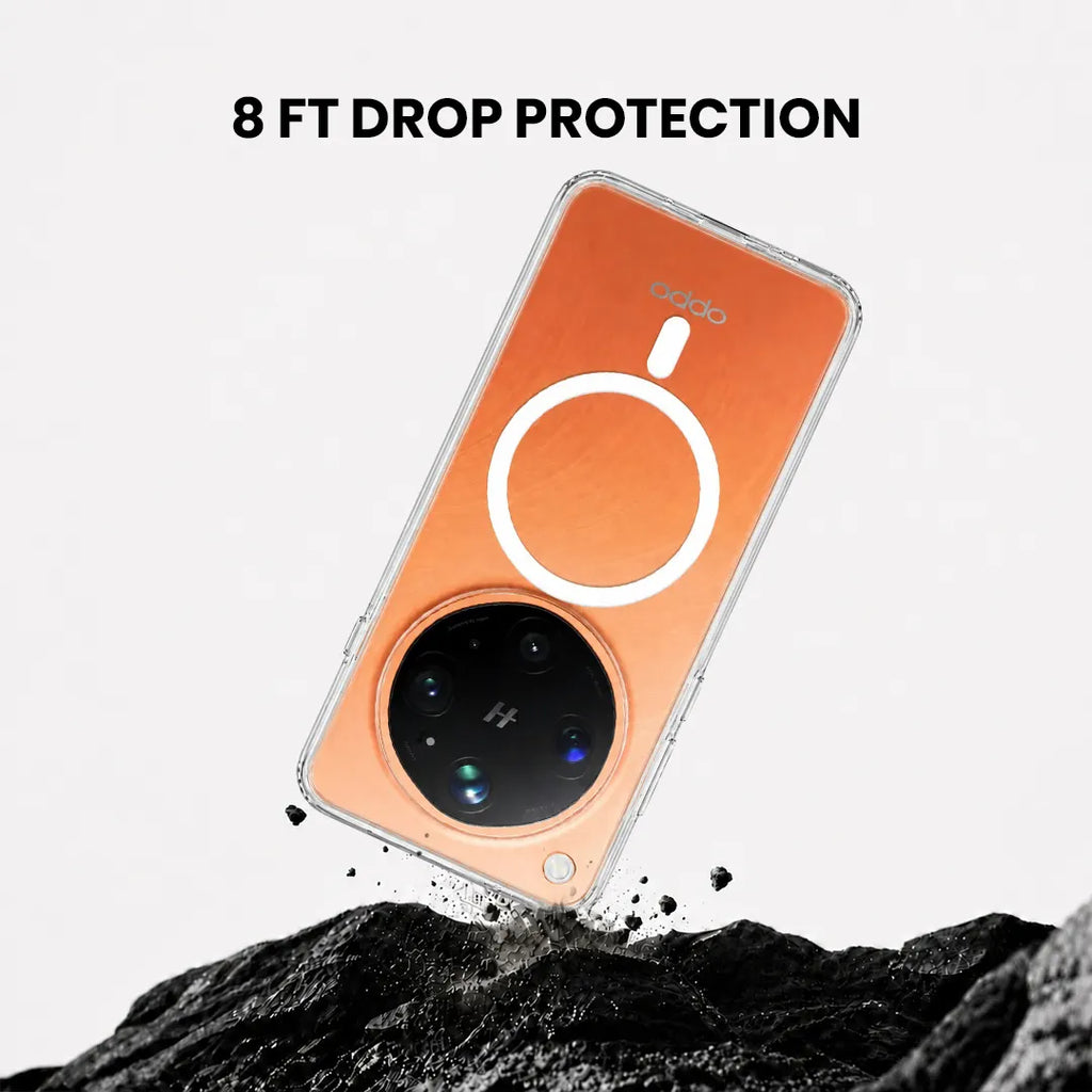 OPPO Find X9 Ultra - Anti Yellow MagSafe Clear Case