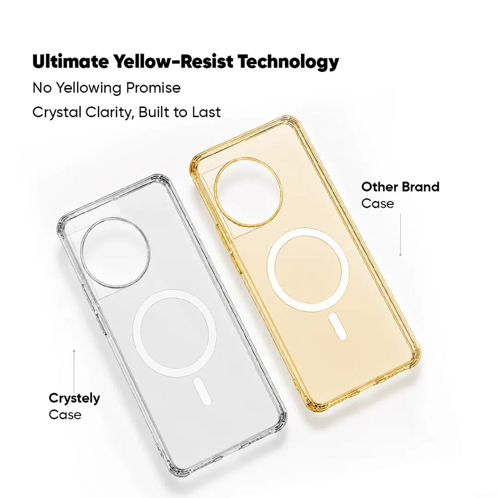 OnePlus 11r - Anti Yellow MagSafe Clear Case