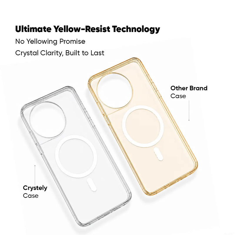 OnePlus 12 - Anti Yellow MagSafe Clear Case