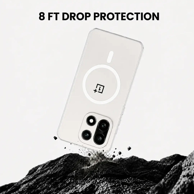 OnePlus 15 - Anti Yellow MagSafe Clear Case