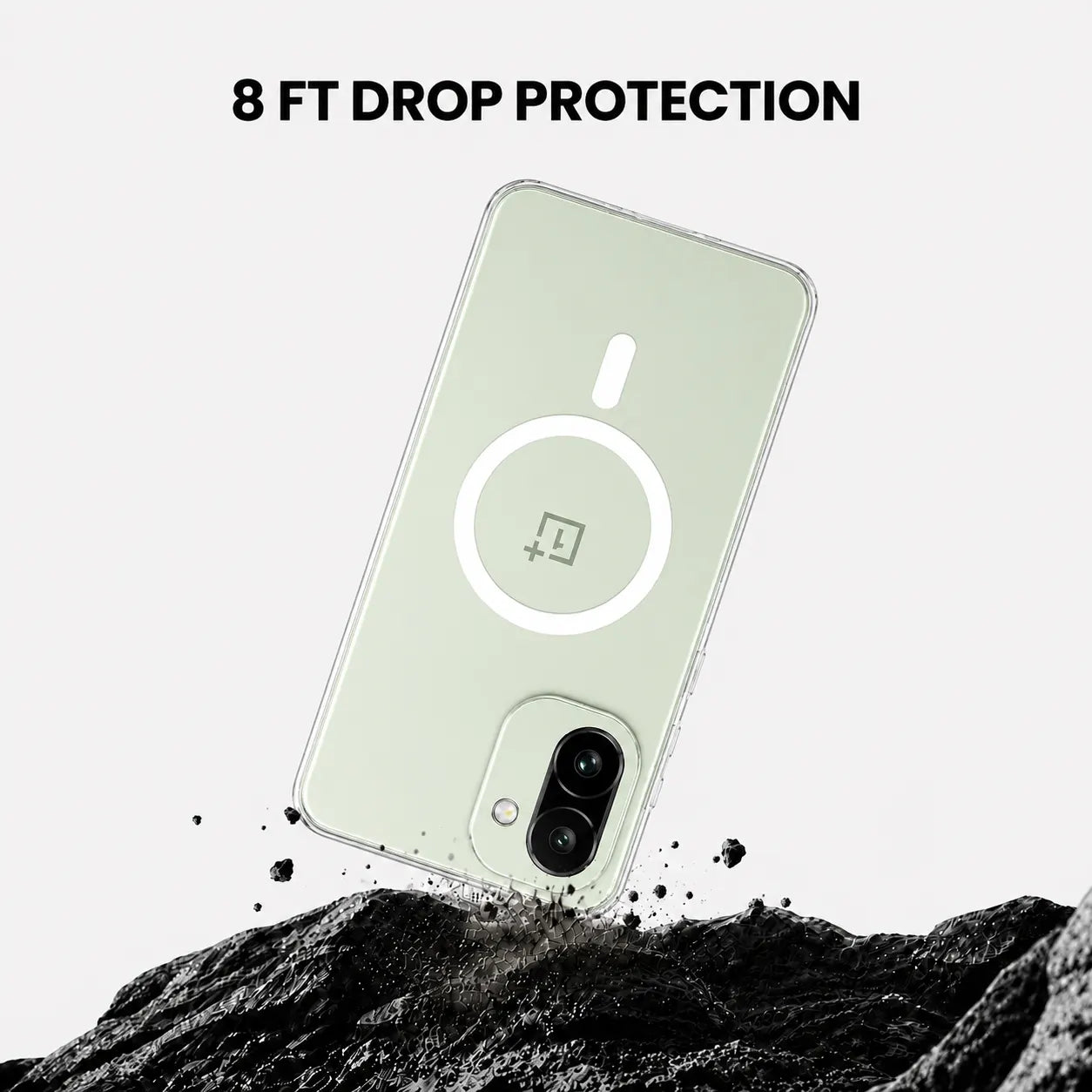OnePlus 15R - Anti Yellow MagSafe Clear Case