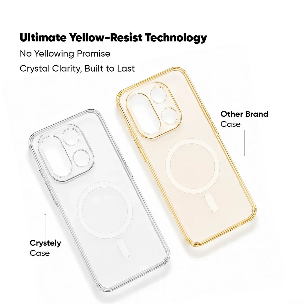 OnePlus 13S - Anti Yellow MagSafe Clear Case
