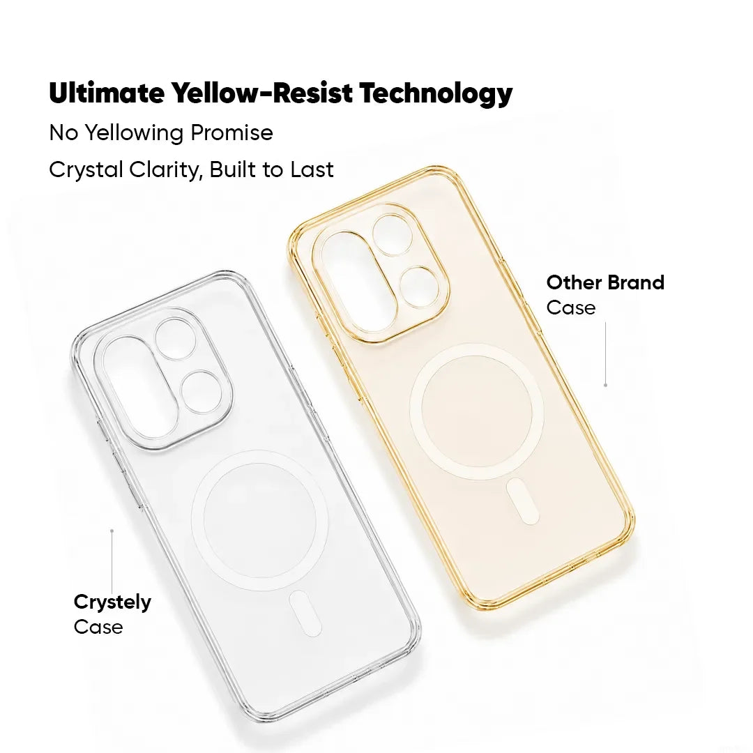 OnePlus 13S - Anti Yellow MagSafe Clear Case